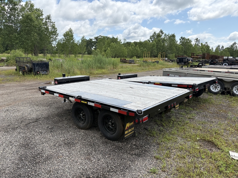 Cargo, Utility Trailers  2026 Miska 10' Tandem Axle Flatbed Trailer Photo